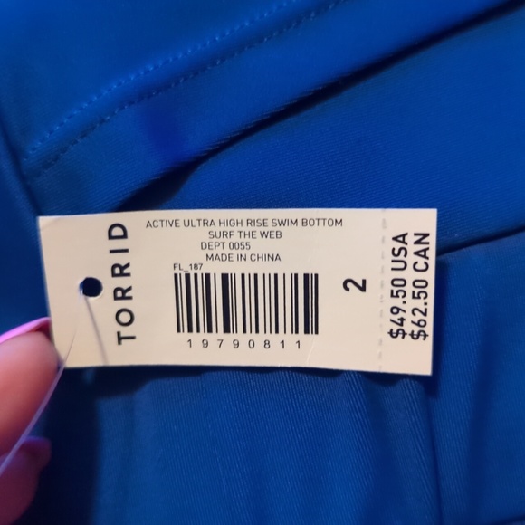 Ultra High Swim Bottoms L/3x/4x - Picture 7 of 8